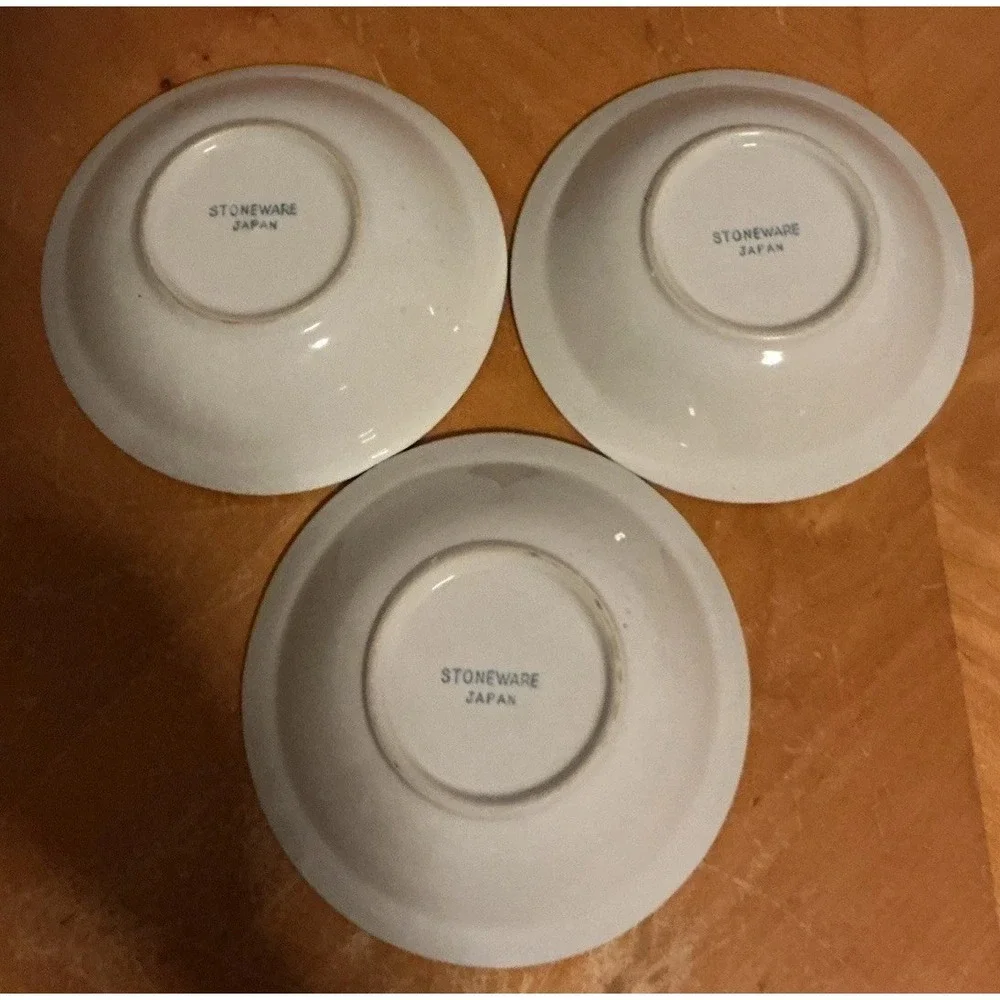 Set Of 3 Vintage International Stoneware 